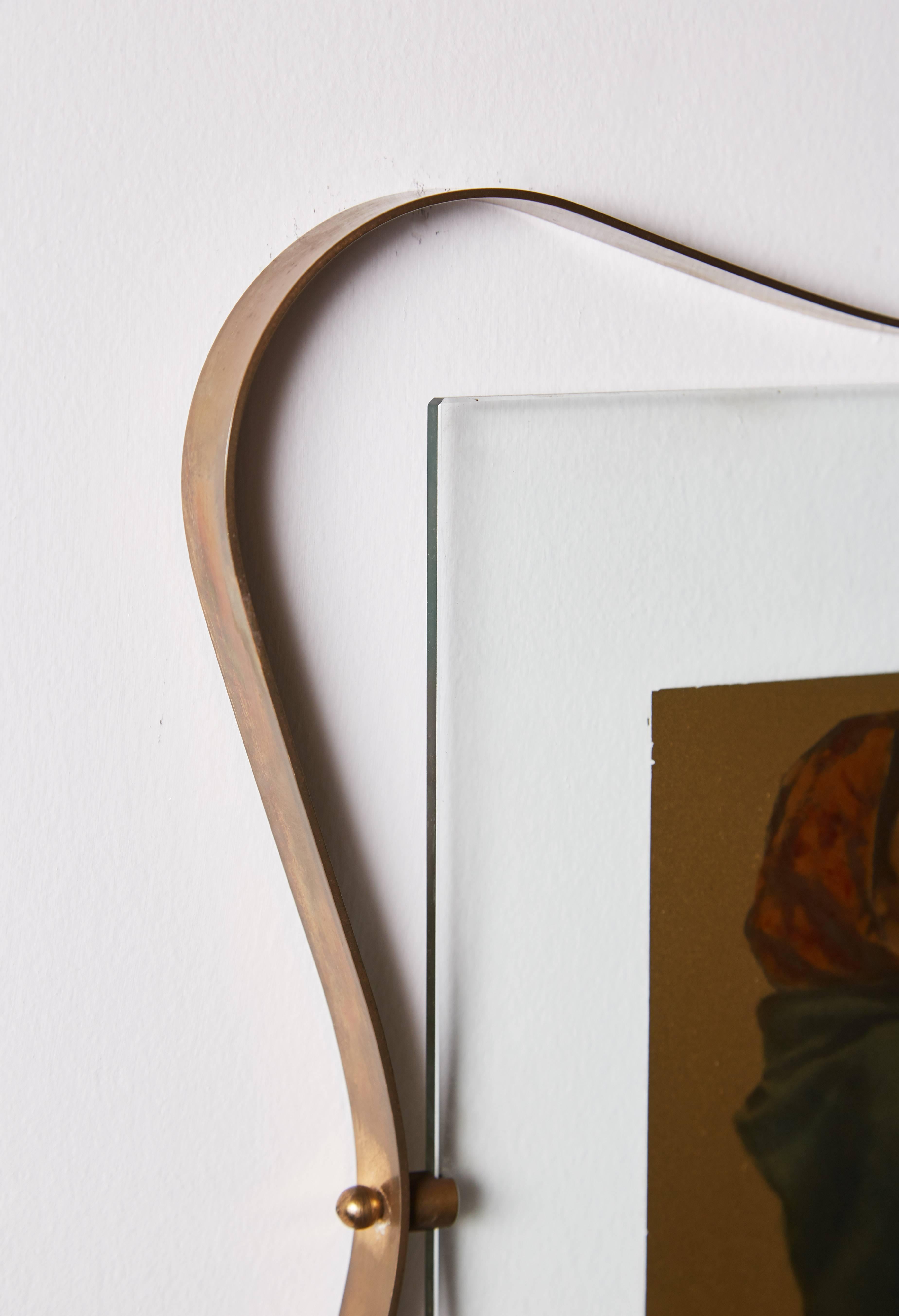 Mid-20th Century Sculptural Frame by Fontana Arte