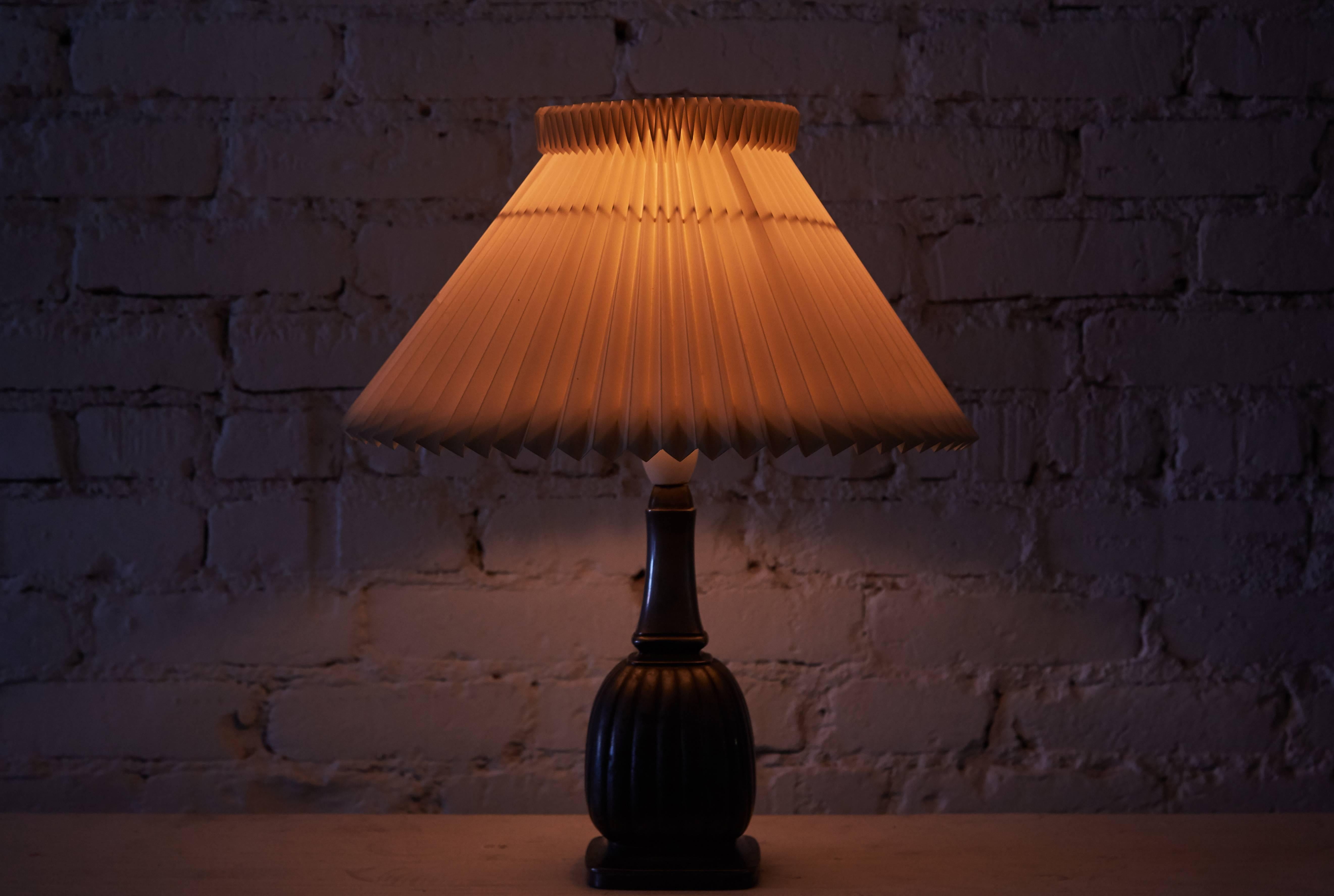 Danish Table Lamp by Just Andersen