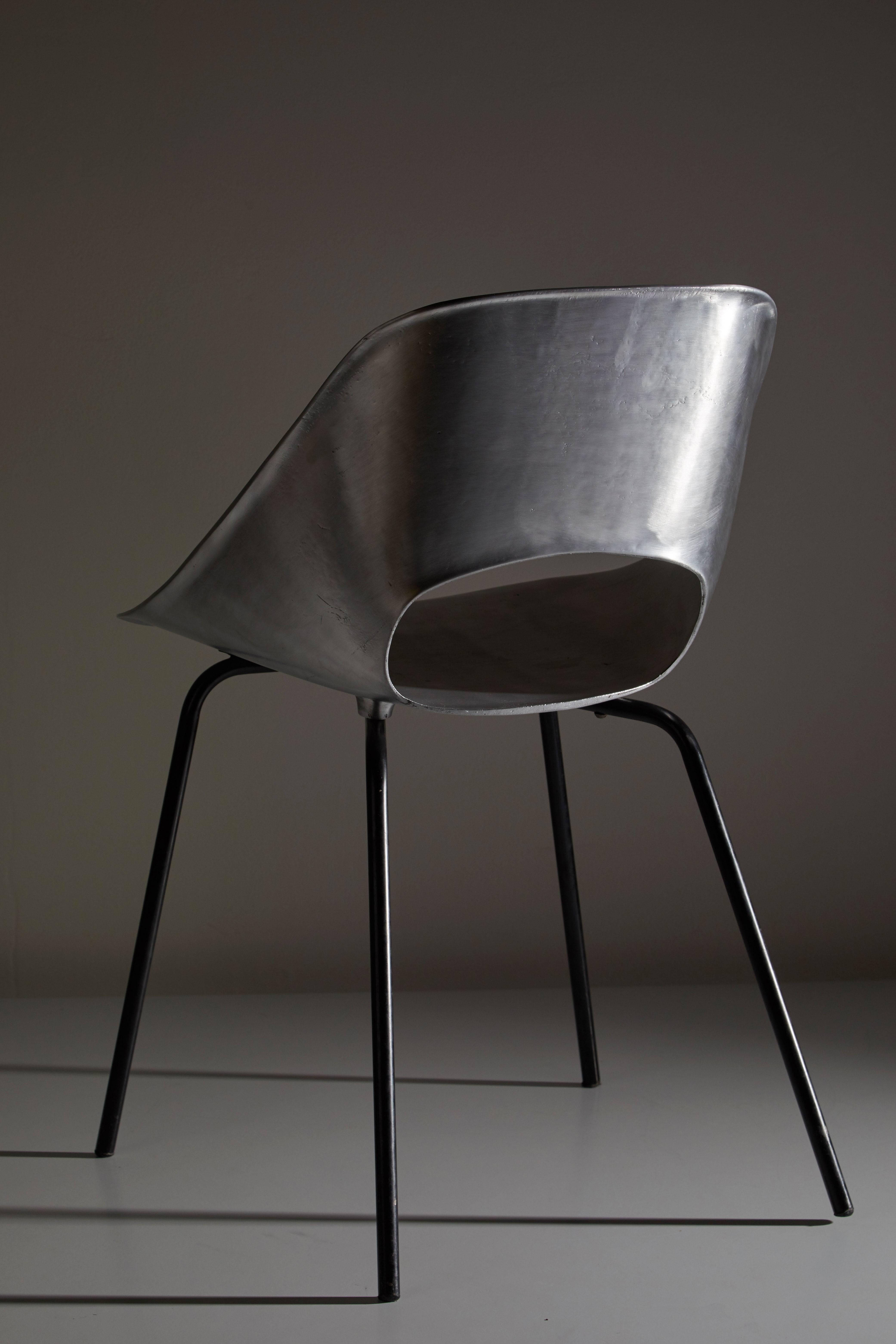 Cast Tulip Chair by Pierre Guariche