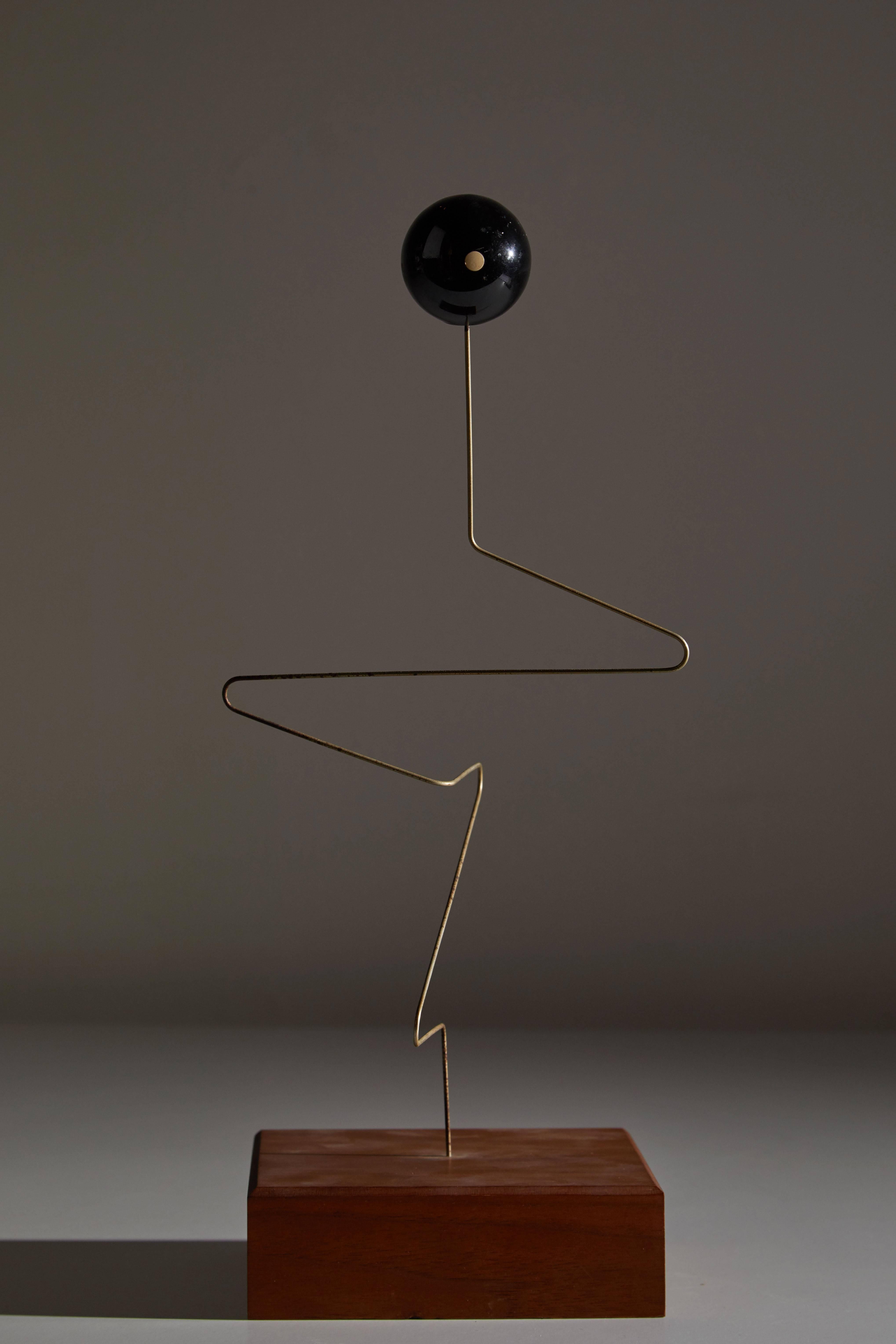 Steel Modernist Kinetic Sculpture