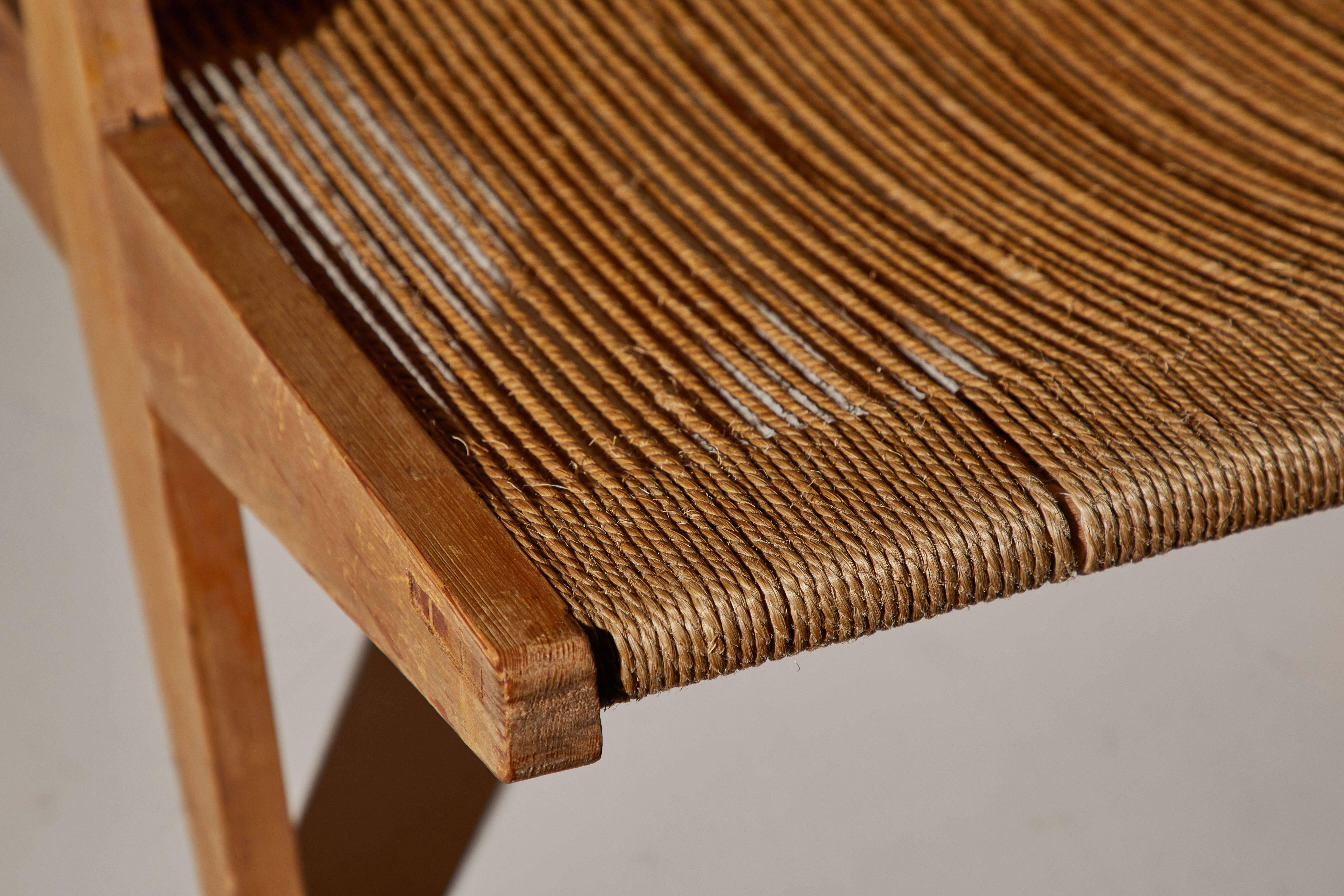 Snedkerier Lounge Chair by Poul Kjaerholm and Jørgen Høj In Distressed Condition In Los Angeles, CA