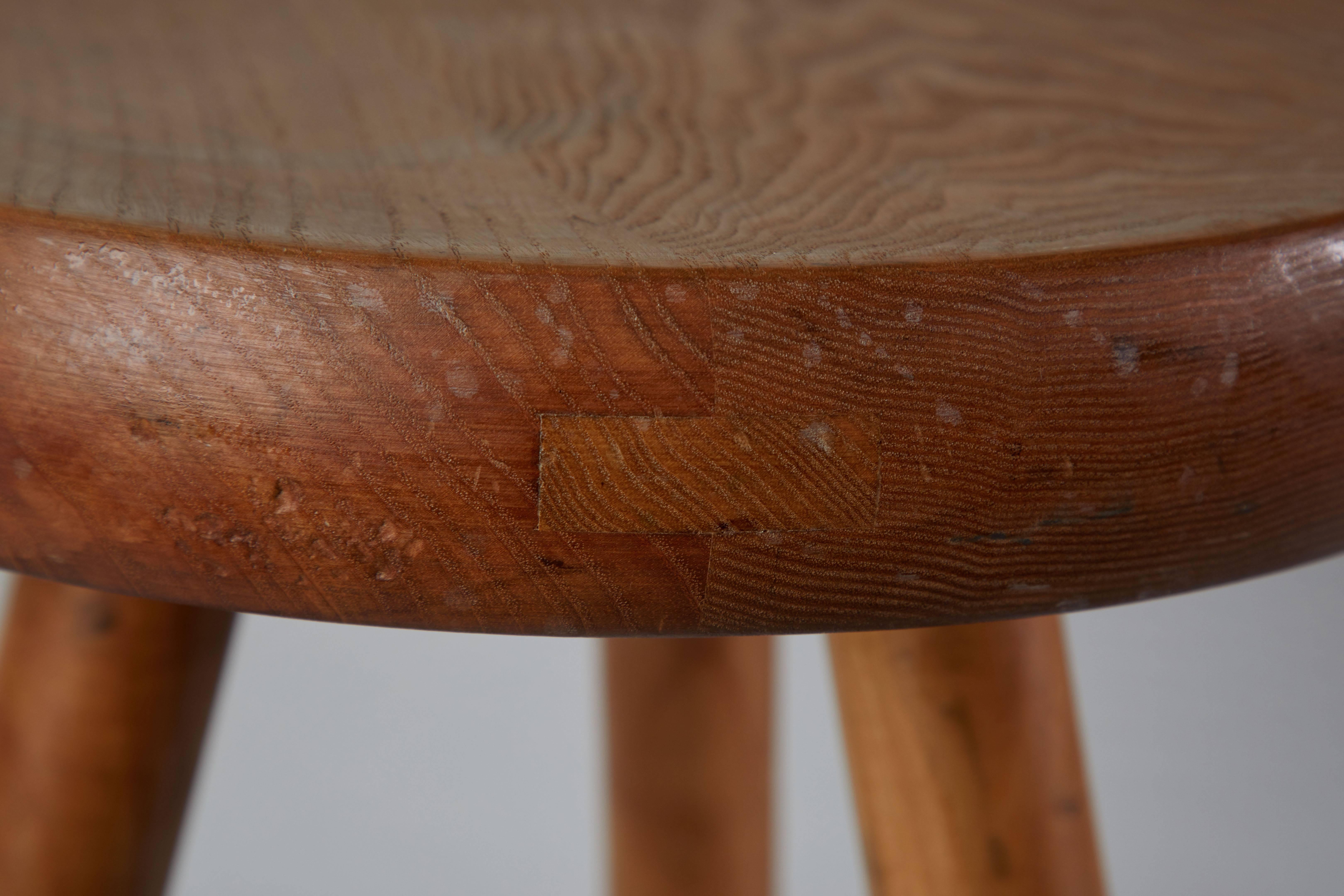 Stool by Charlotte Perriand for Steph Simon In Excellent Condition In Los Angeles, CA