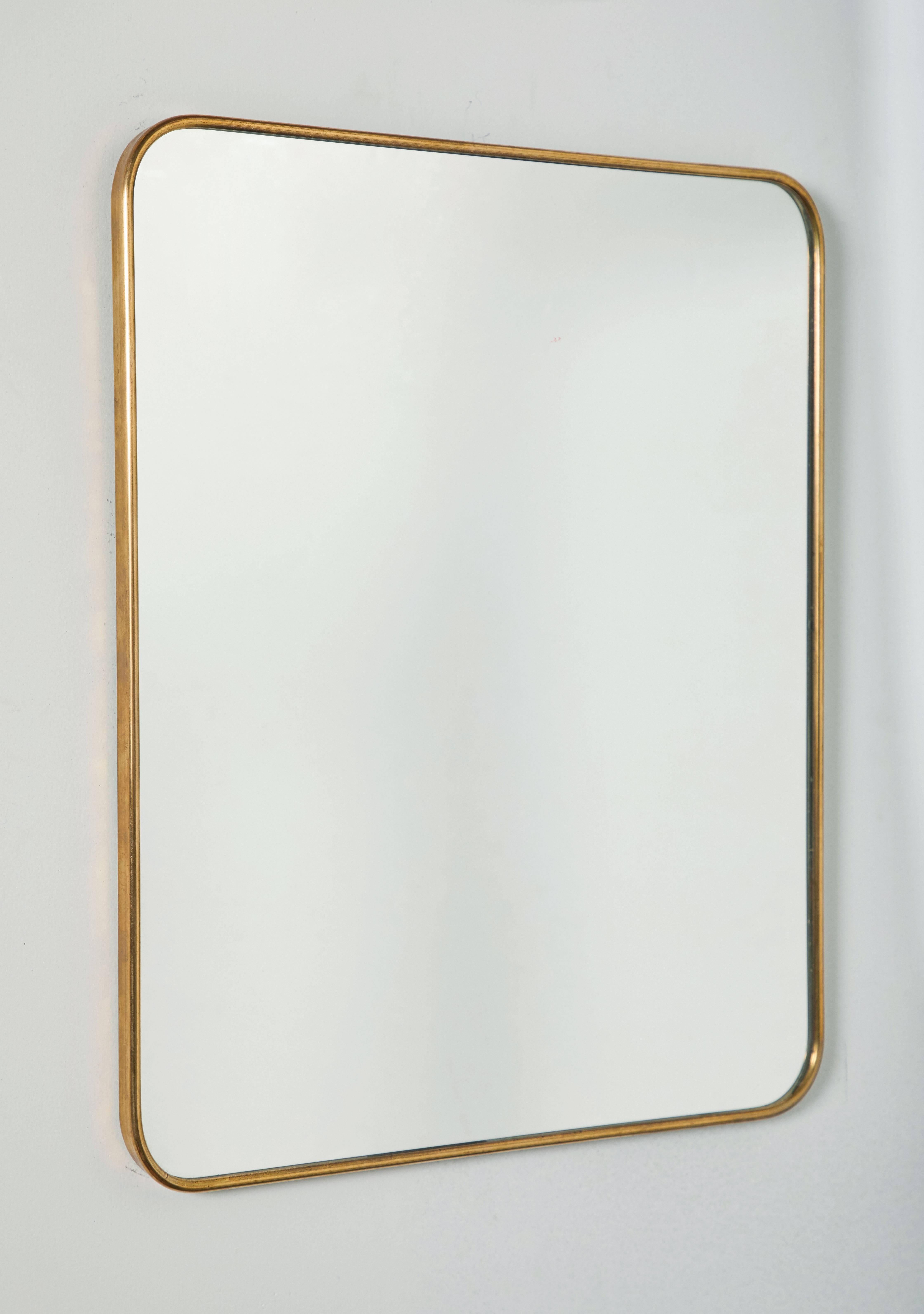 Italian Brass Mirrors  For Sale 3