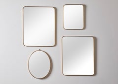 Italian Brass Mirrors