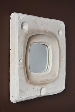 Three French Sculptural Mirrors in the Style of Giacometti