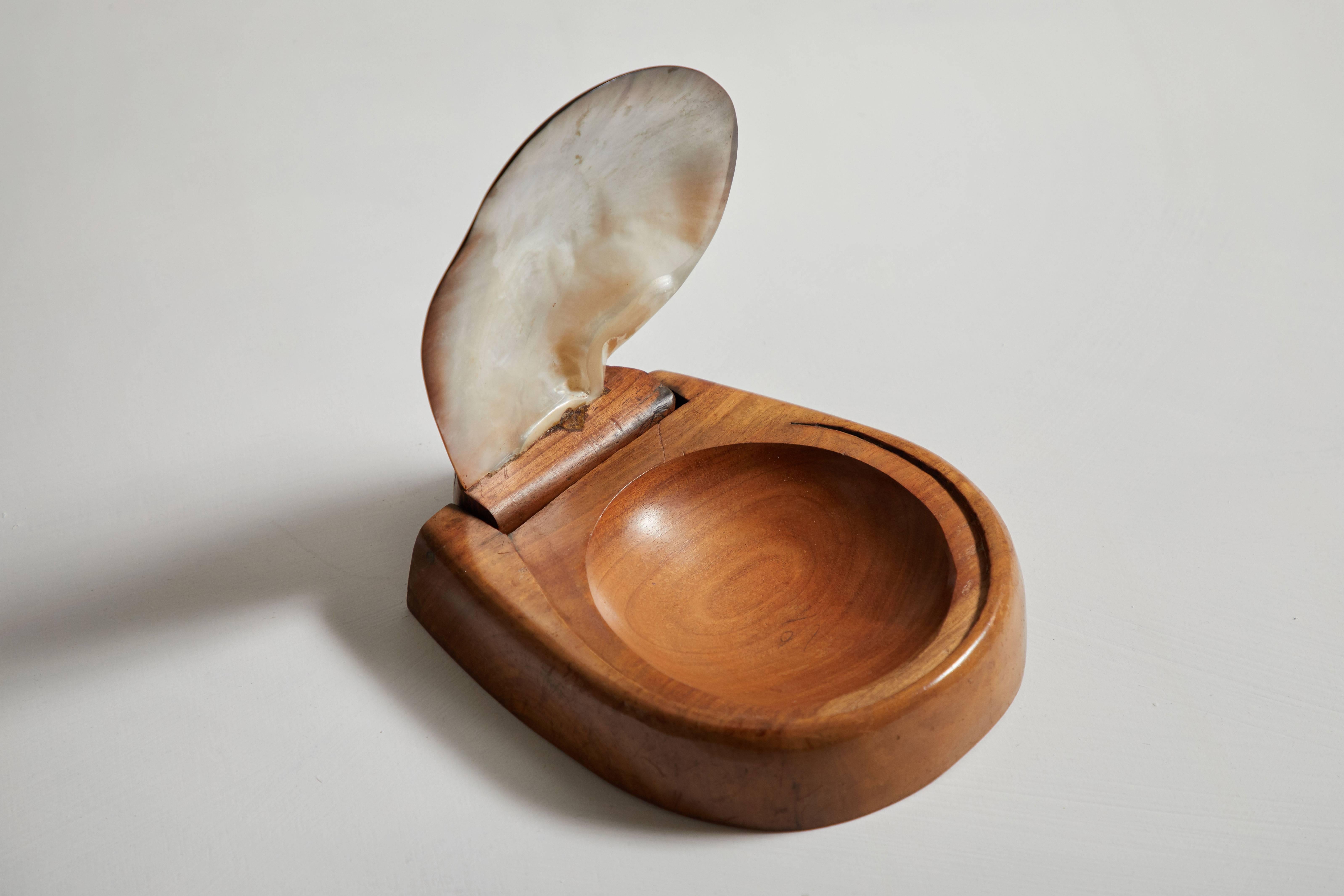 Mid-20th Century Abalone Shell Box Attributed to Alexandre Noll