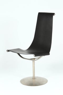 Leather Sling Chair in the Manner of W. Katavolos, R. Littell and D. Kelley