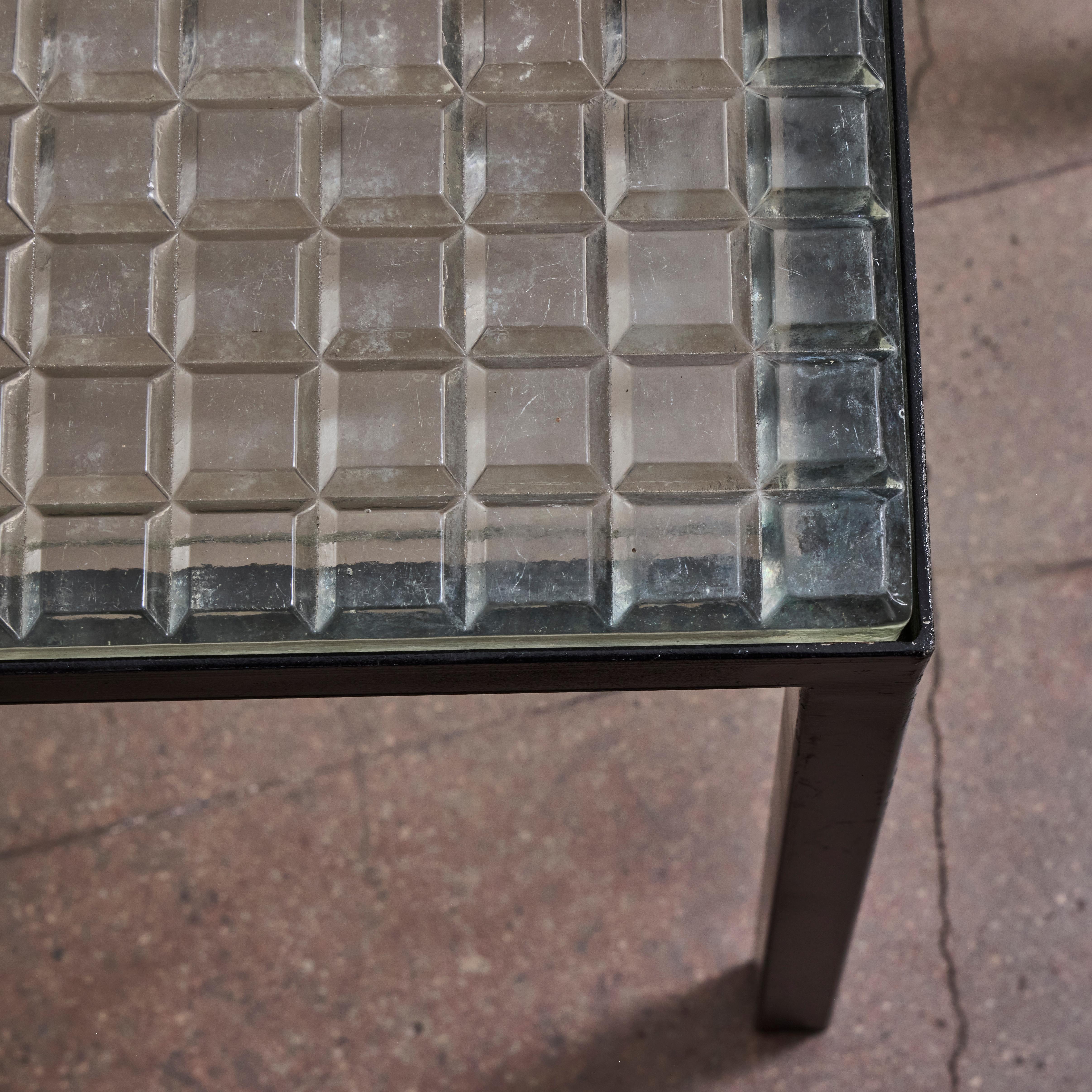 Saint Gobain Glass Side Tables For Sale 9
