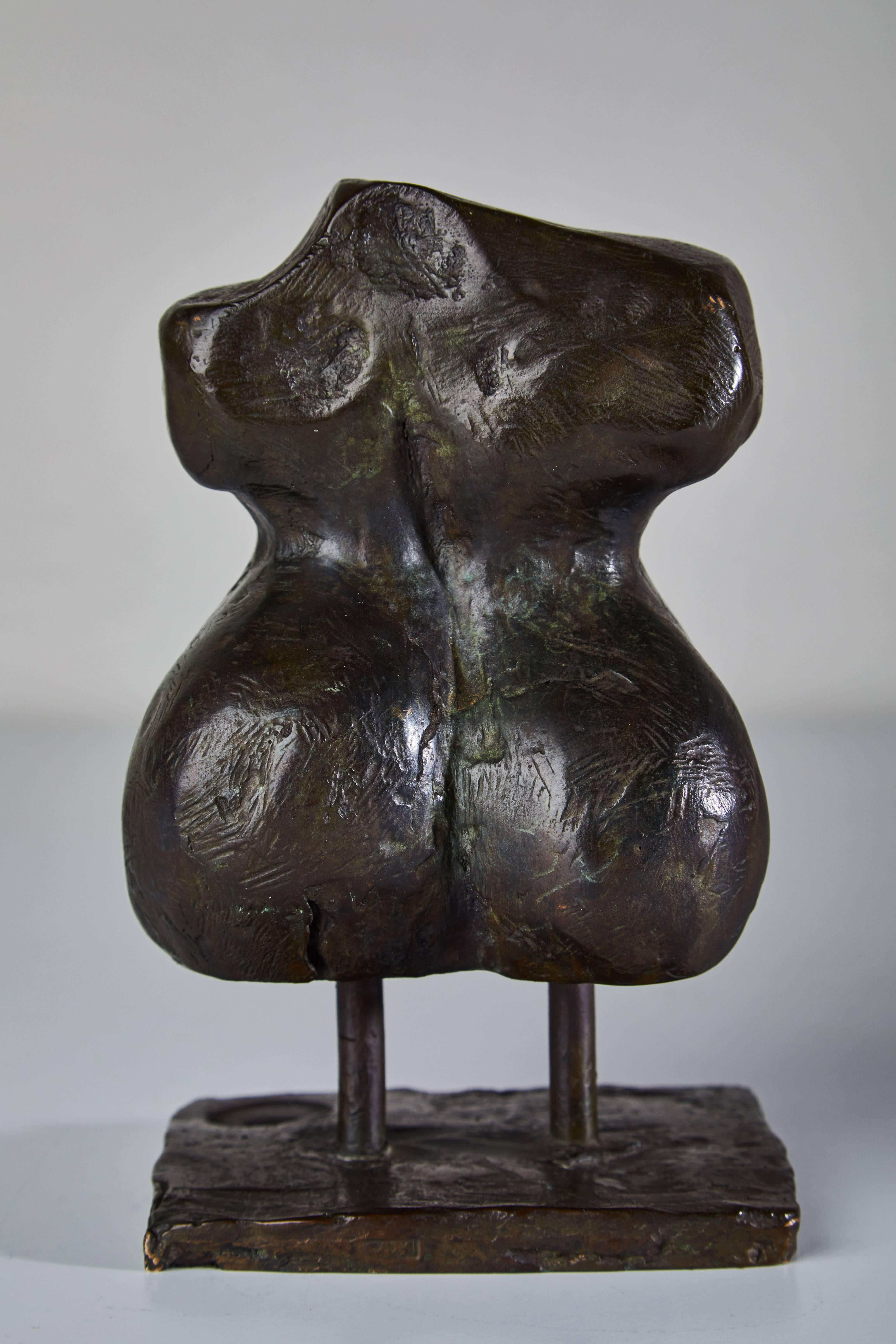 Bronze Nude Female Torso Sculpture by Exte Goyen 4