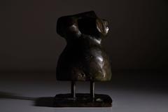 Bronze Nude Female Torso Sculpture by Exte Goyen