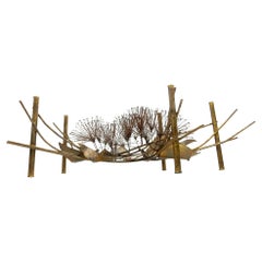 Table basse sculpture d'art abstraite brutaliste du milieu du siècle, vers les années 1960