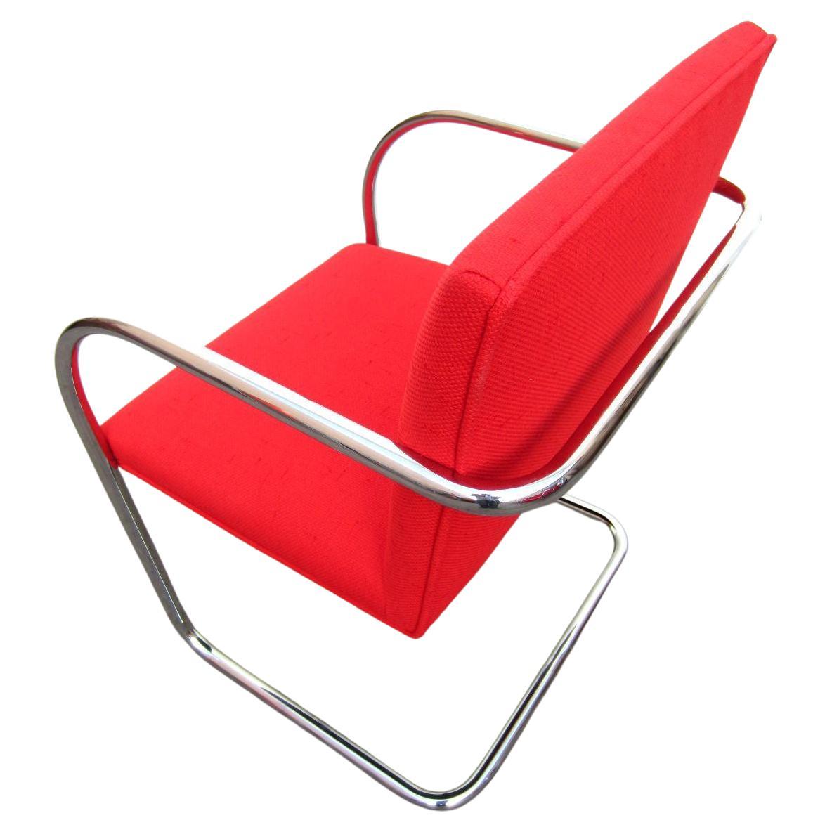 Satz von 10 Brünner Vintage-Stühlen entworfen von Mies Van Der Rohe   (Ende des 20. Jahrhunderts) im Angebot