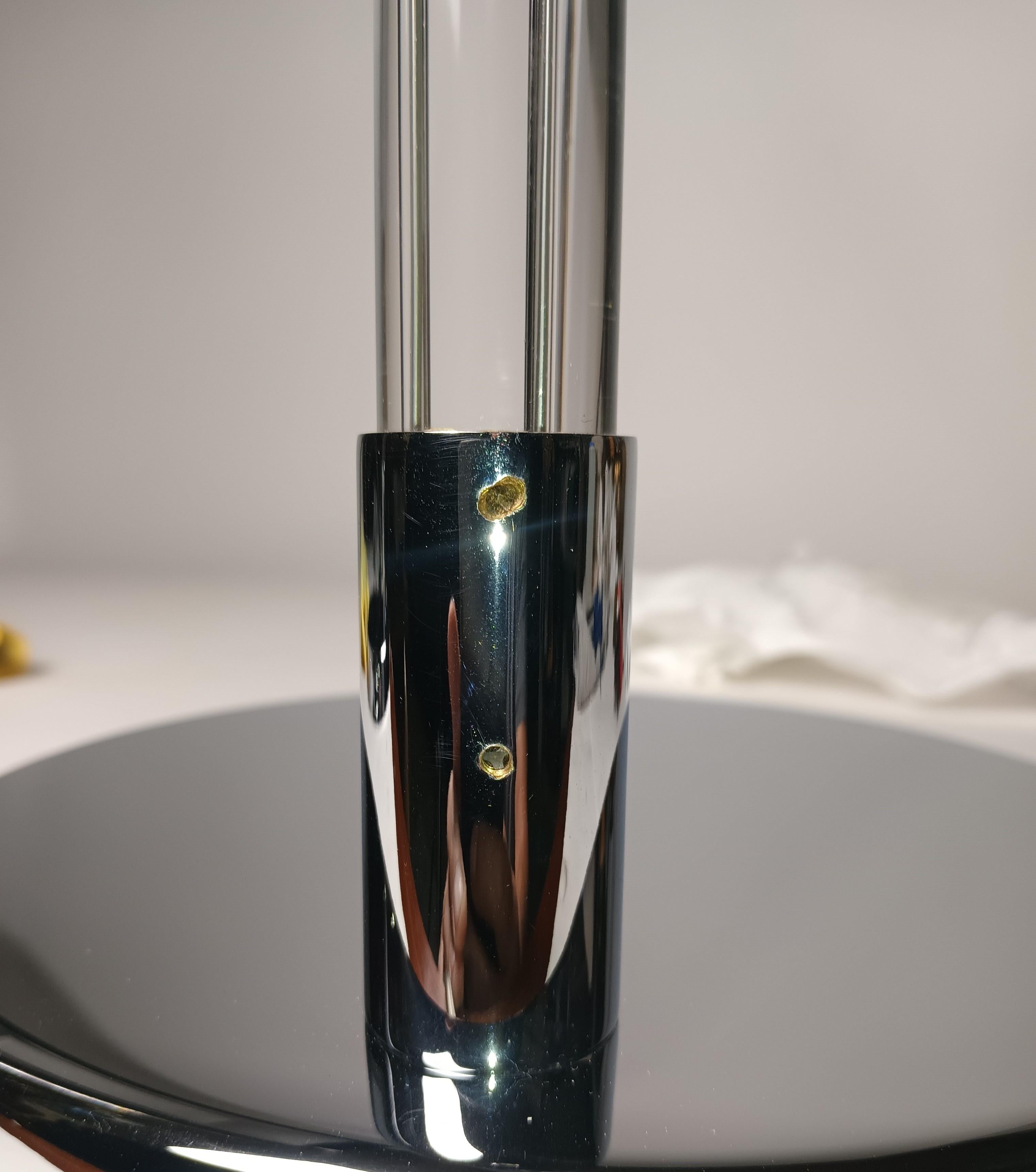 1970's Paul Hamburger Design for Knoll Lucite Floor Reading Lamp, Pair For Sale 2