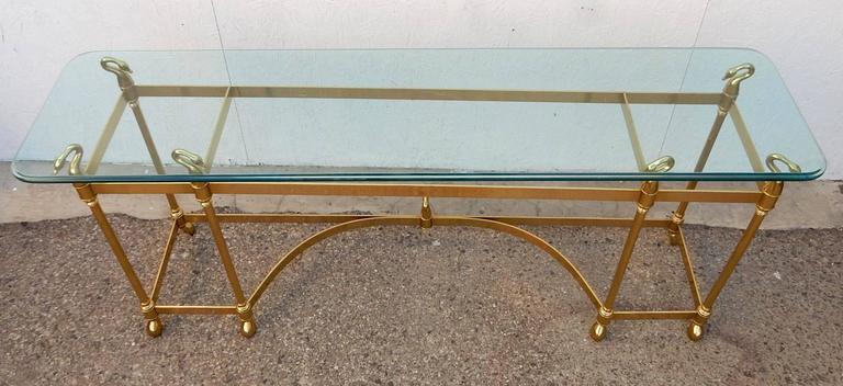 Image Result For Labargend Glcoffee Table a9 l Labarge Brass And Glass Coffee Table