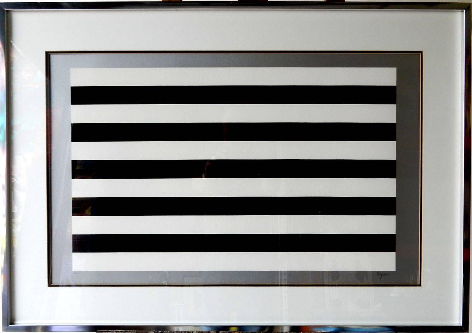 Yaacov Agam (1928-) Sequential OP-ART Serigraphs Five-Part, circa 1970s 1