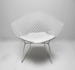 Harry Bertoia for Knoll Diamond Lounge Chairs, Pair