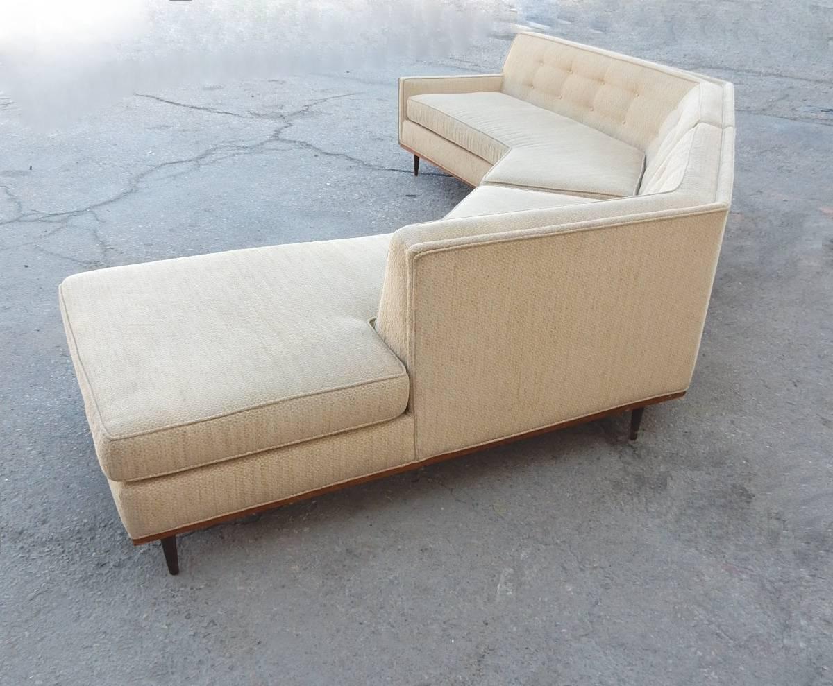 Mid-Century Sectional Sofa in Style of Harvey Probber 1