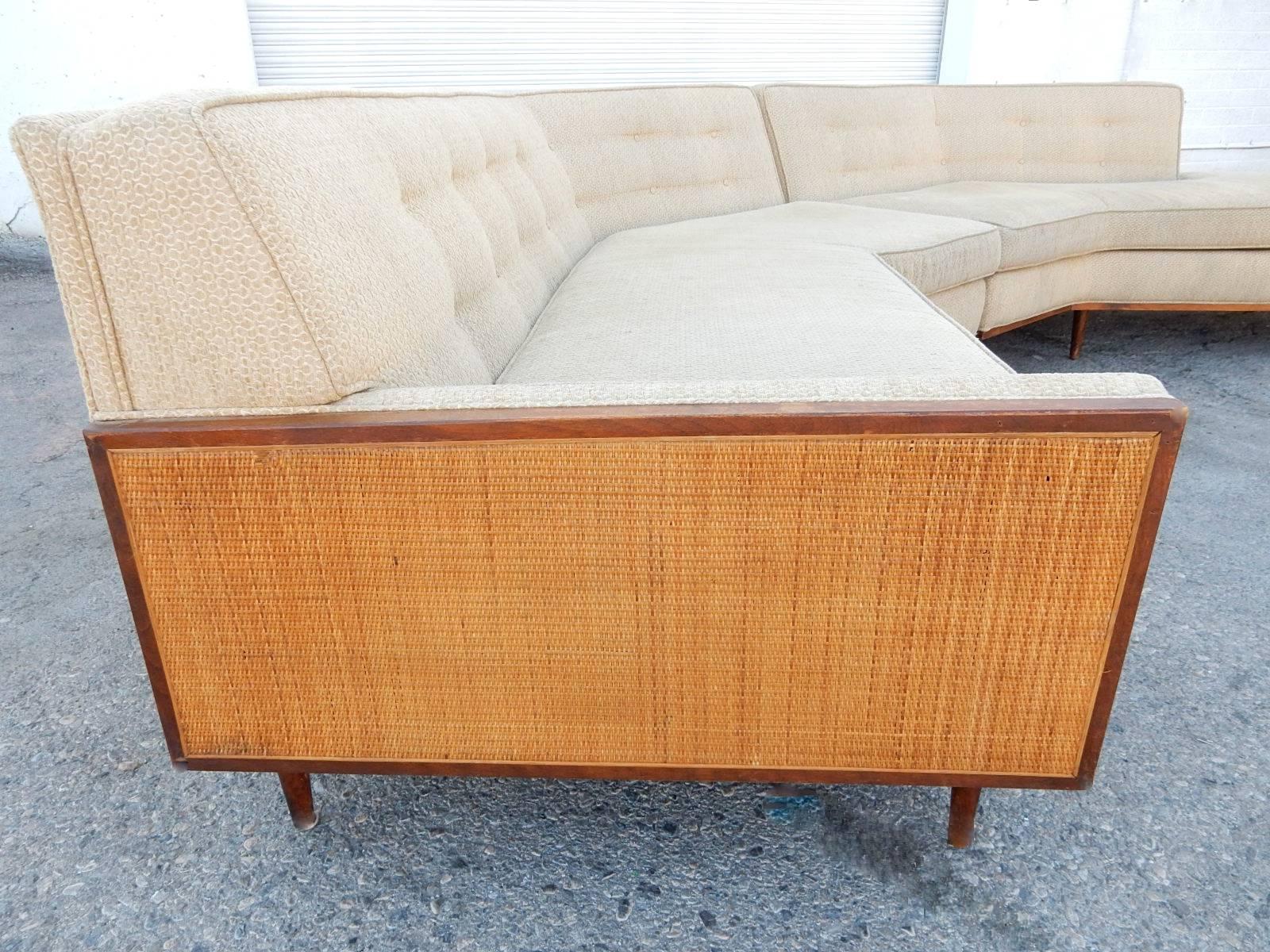 Mid-Century Sectional Sofa in Style of Harvey Probber In Good Condition In Las Vegas, NV