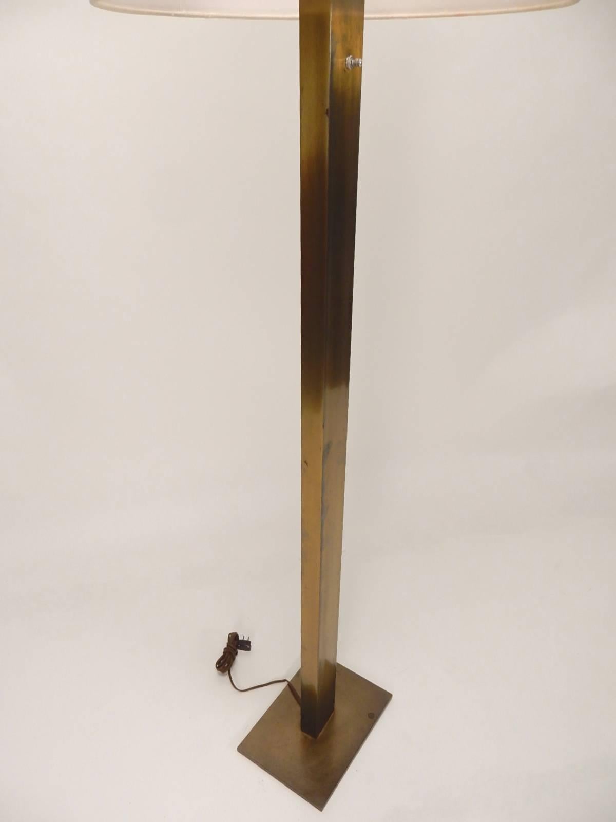 Mid-Century Modern Mid-Century George Kovacs Brass Pillar ~Skyscraper~ Floor Lamps For Sale