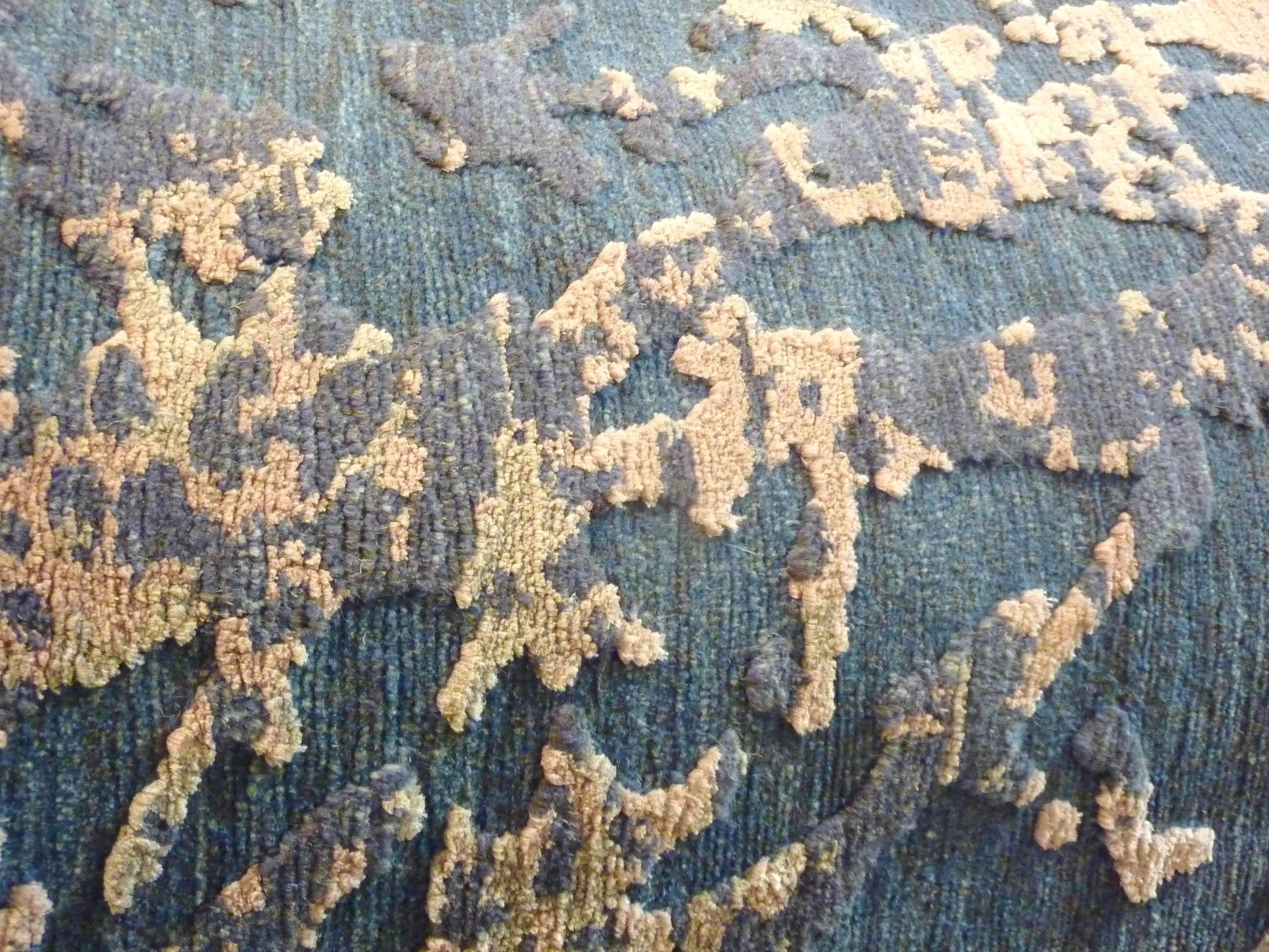 Modern Design Tibetan Carpet Silk and Wool 2