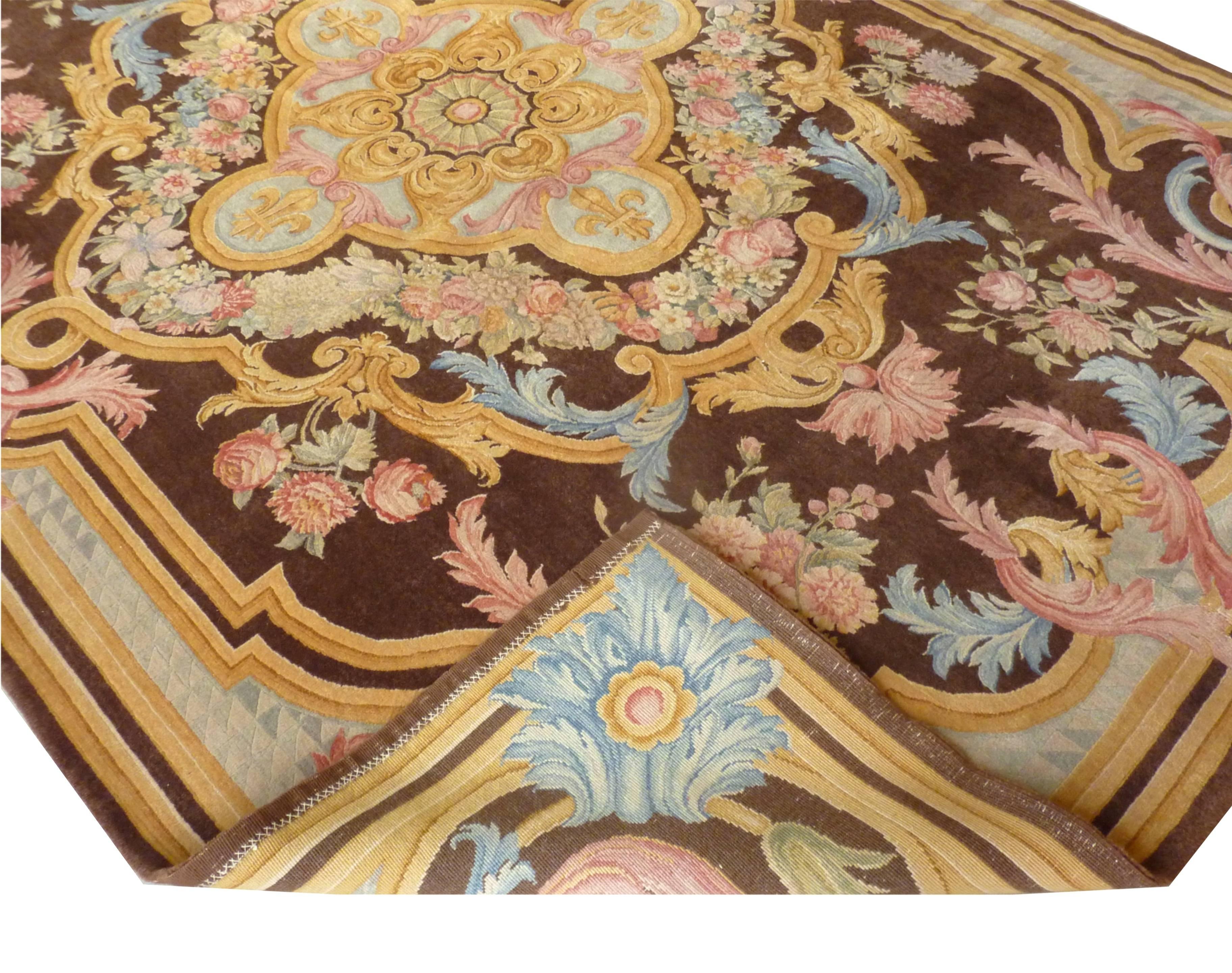 New Savonnerie Carpet For Sale 2