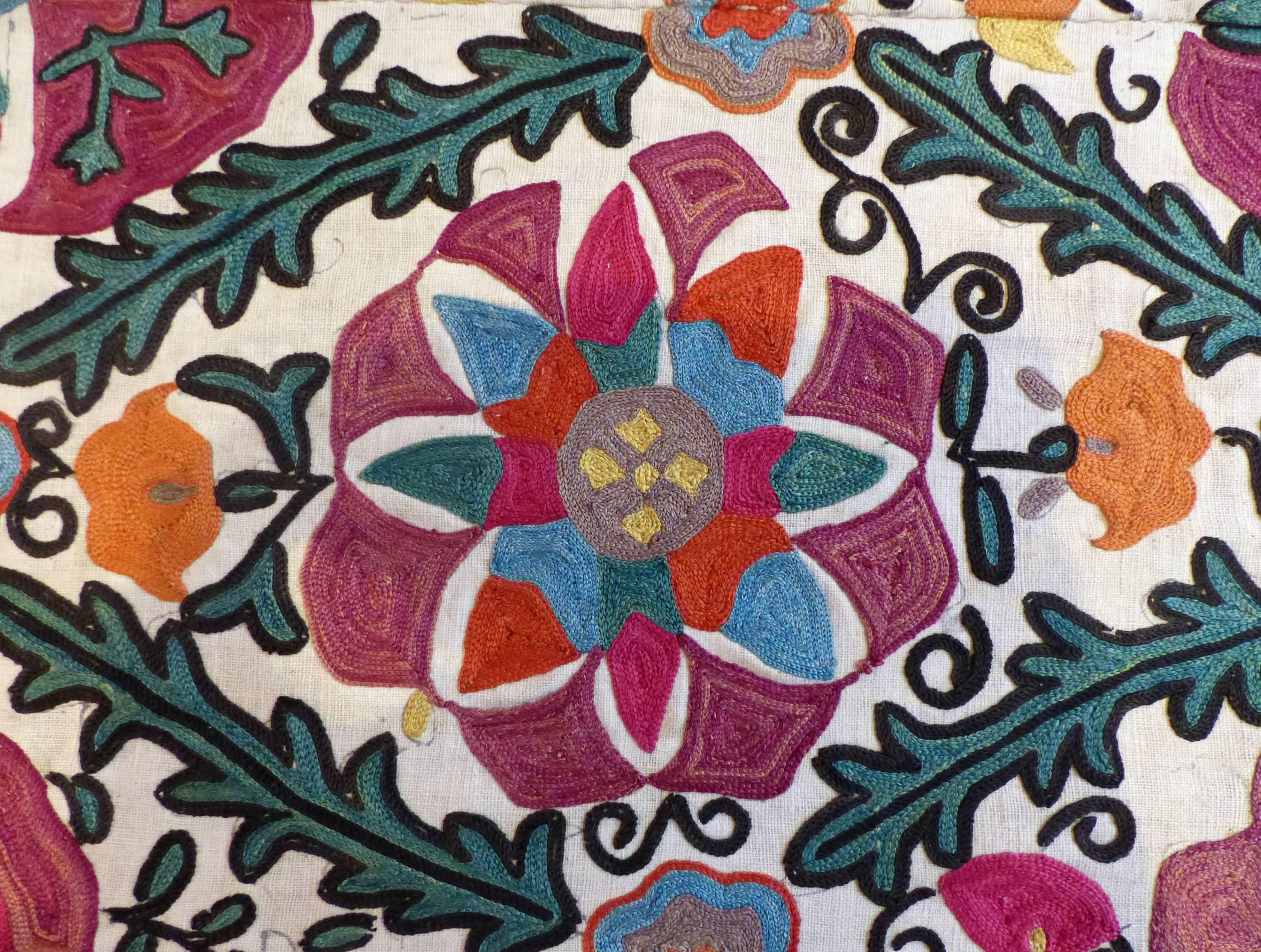 Suzani Antique Embroidery from Central Asia 3