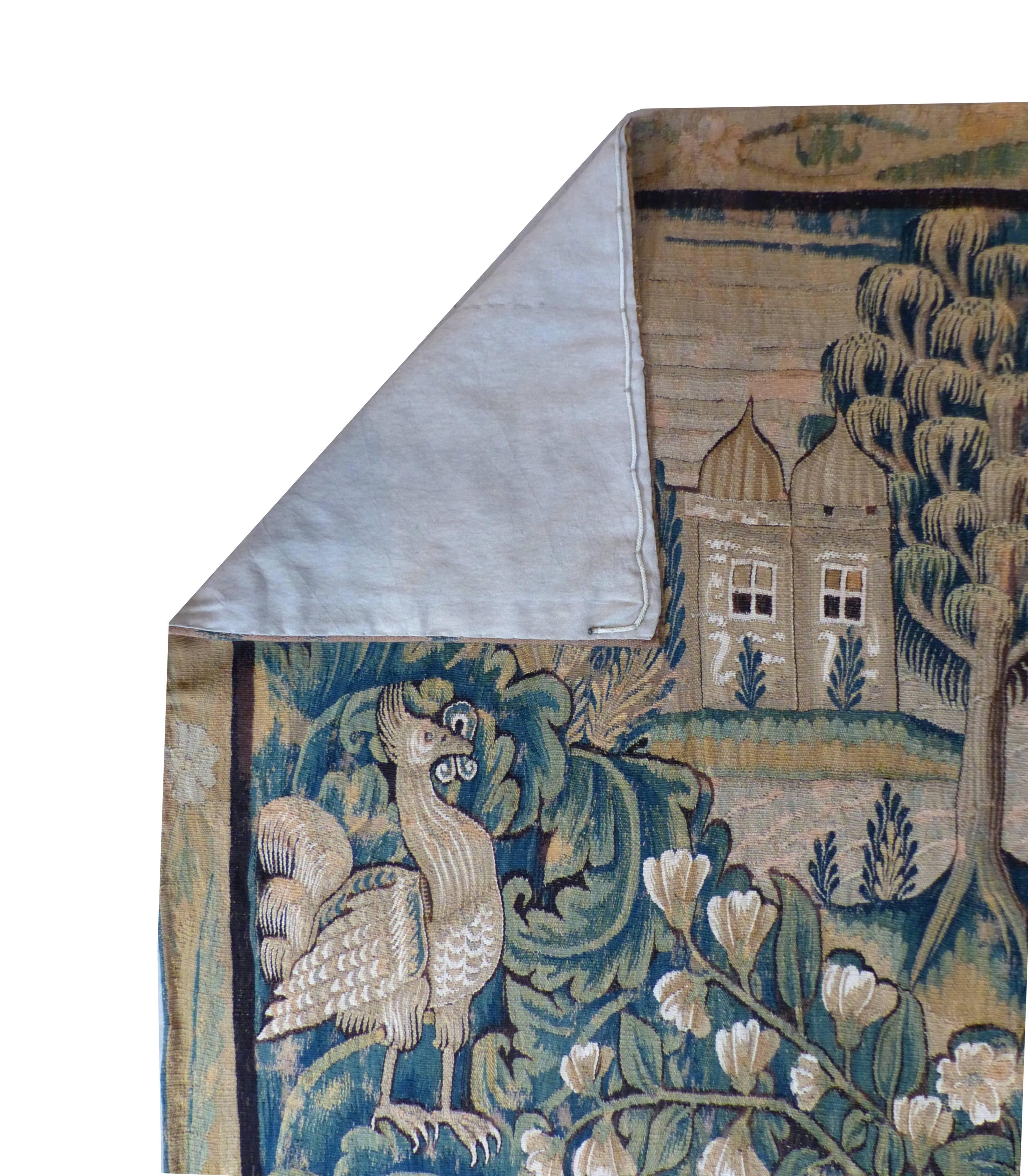 Exceptionnal 16th Century  Flemish Tapestry For Sale 3