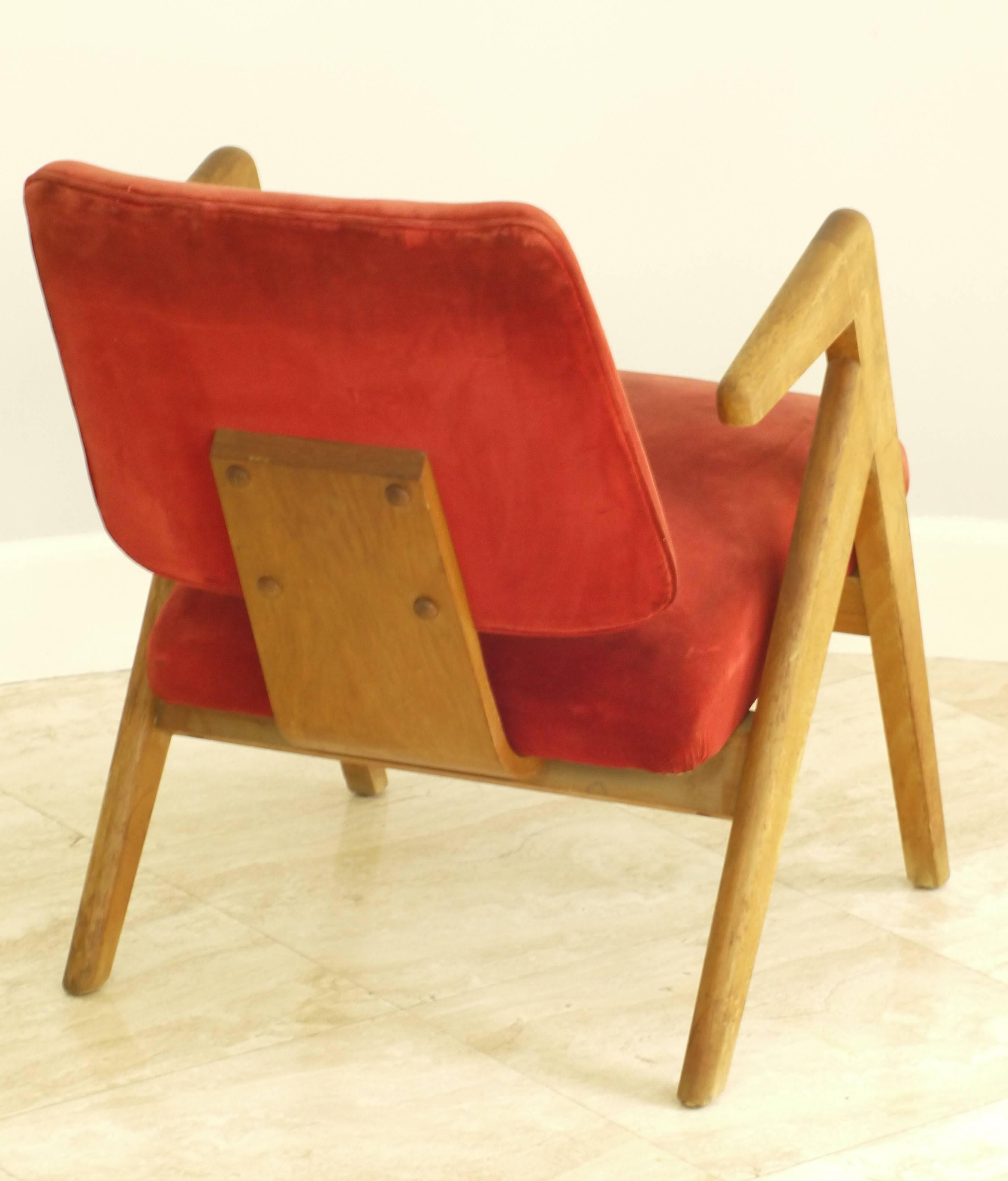 Robin Day Hillestak Armchair In Fair Condition For Sale In POITIERS, FR