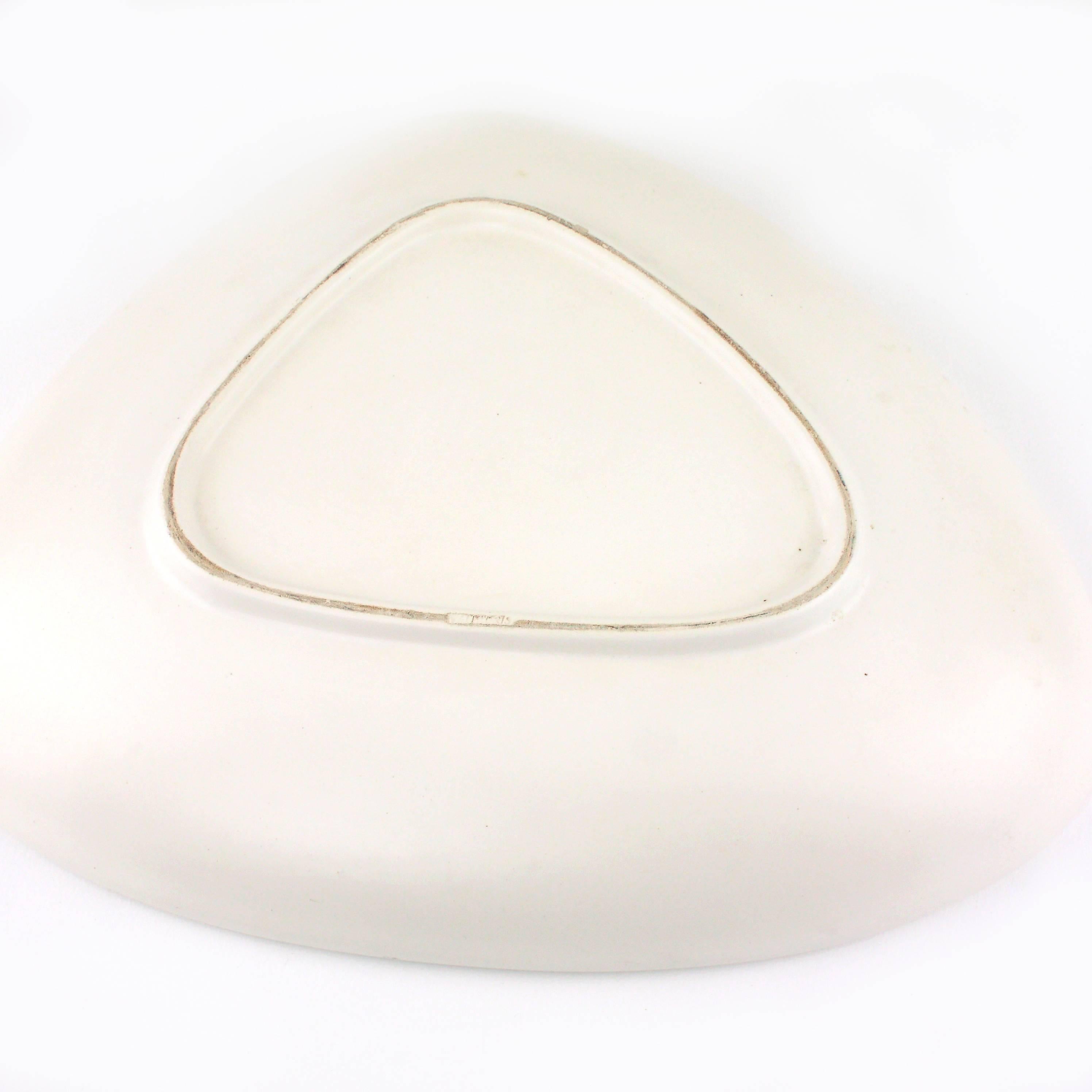 Mid-Century Modern Ceramic Platter by André Baud Vallauris For Sale
