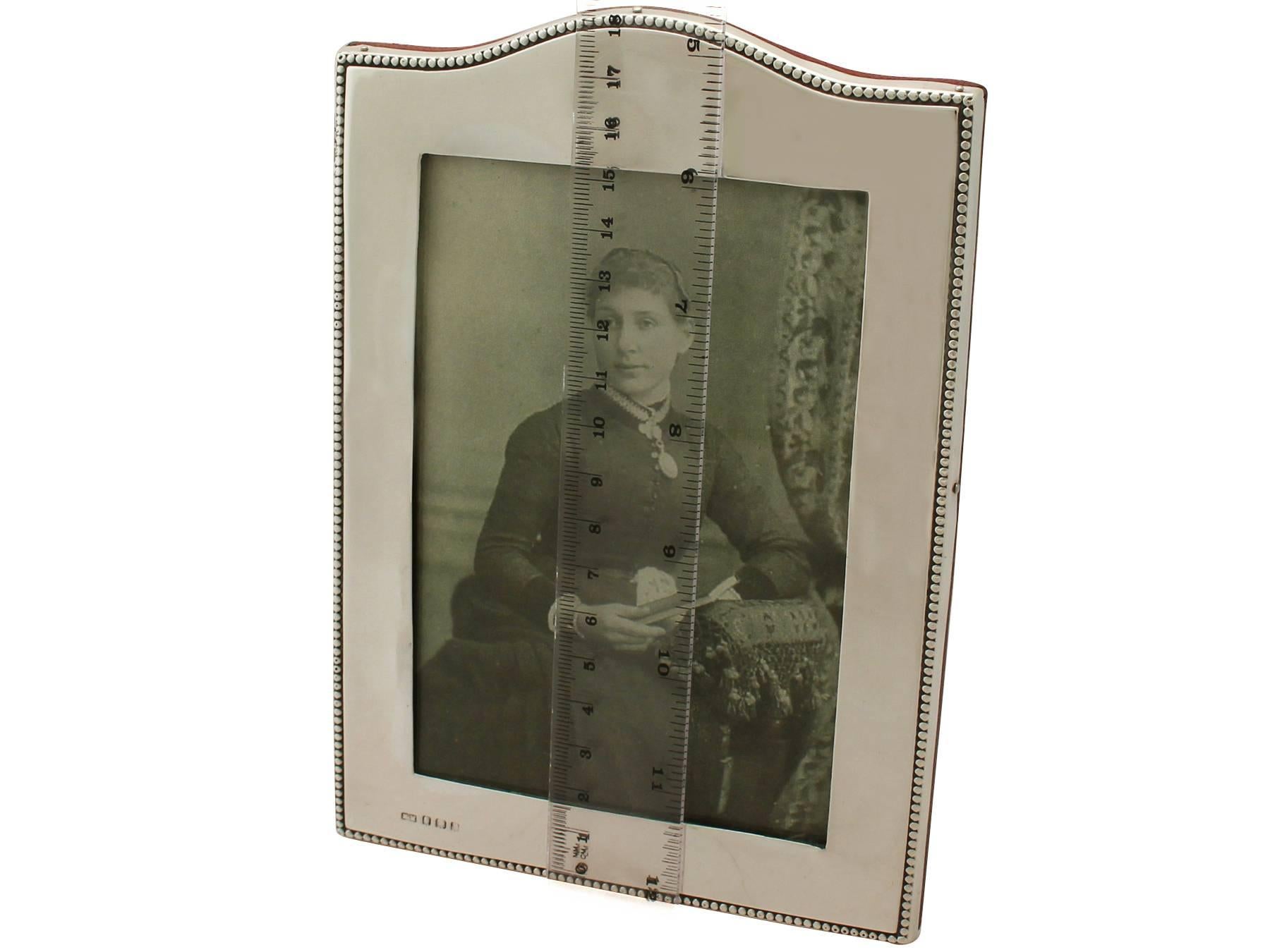 1920s Sterling Silver Photograph Frame 2