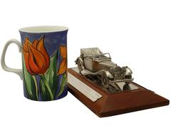 1970s Sterling Silver Presentation Model Car