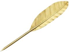 Antique Victorian Sterling Silver Gilt Presentation Pen
