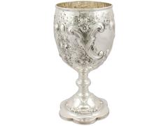 Antique Edwardian Sterling Silver Presentation Cup