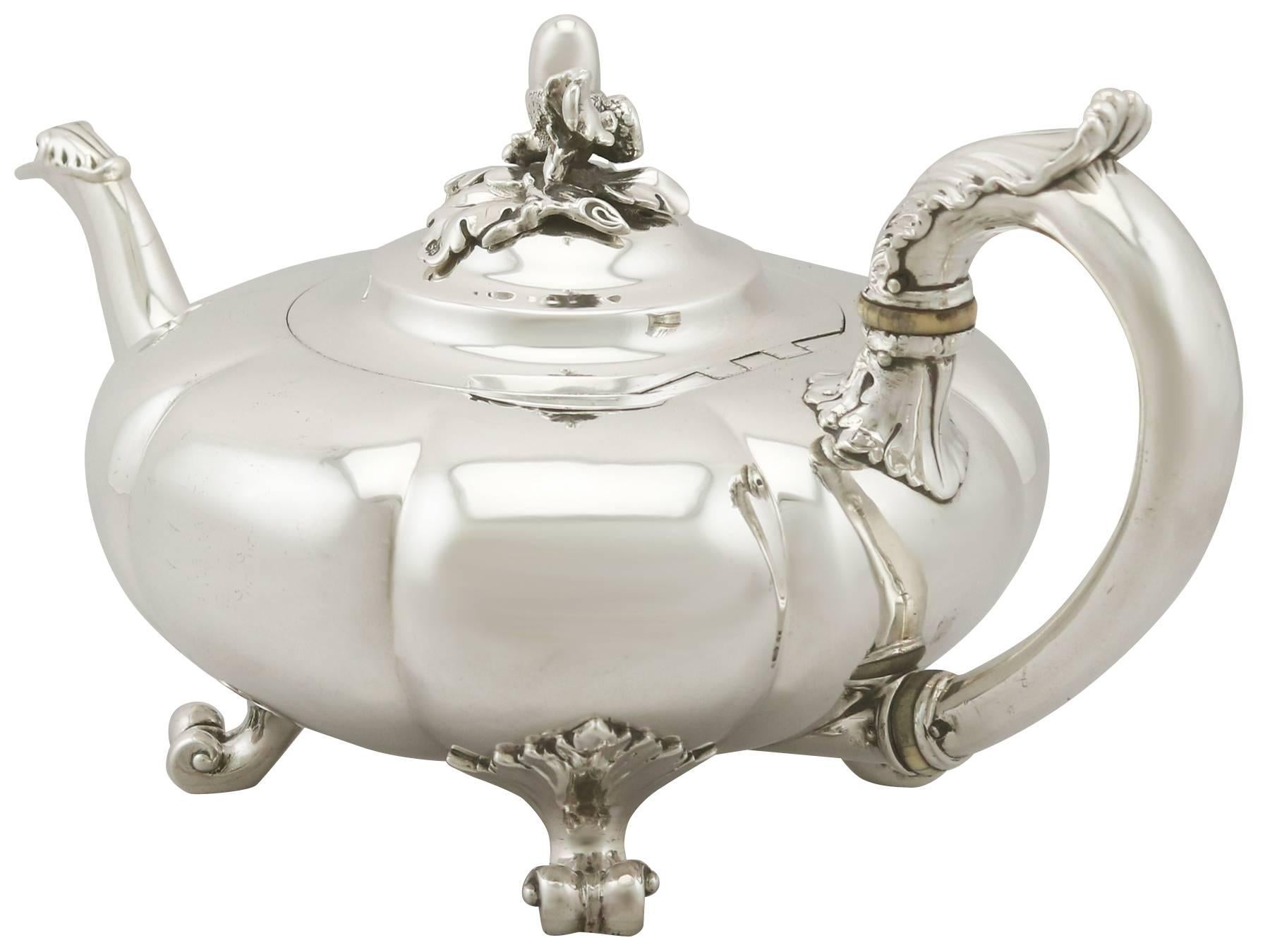 sterling silver teapots