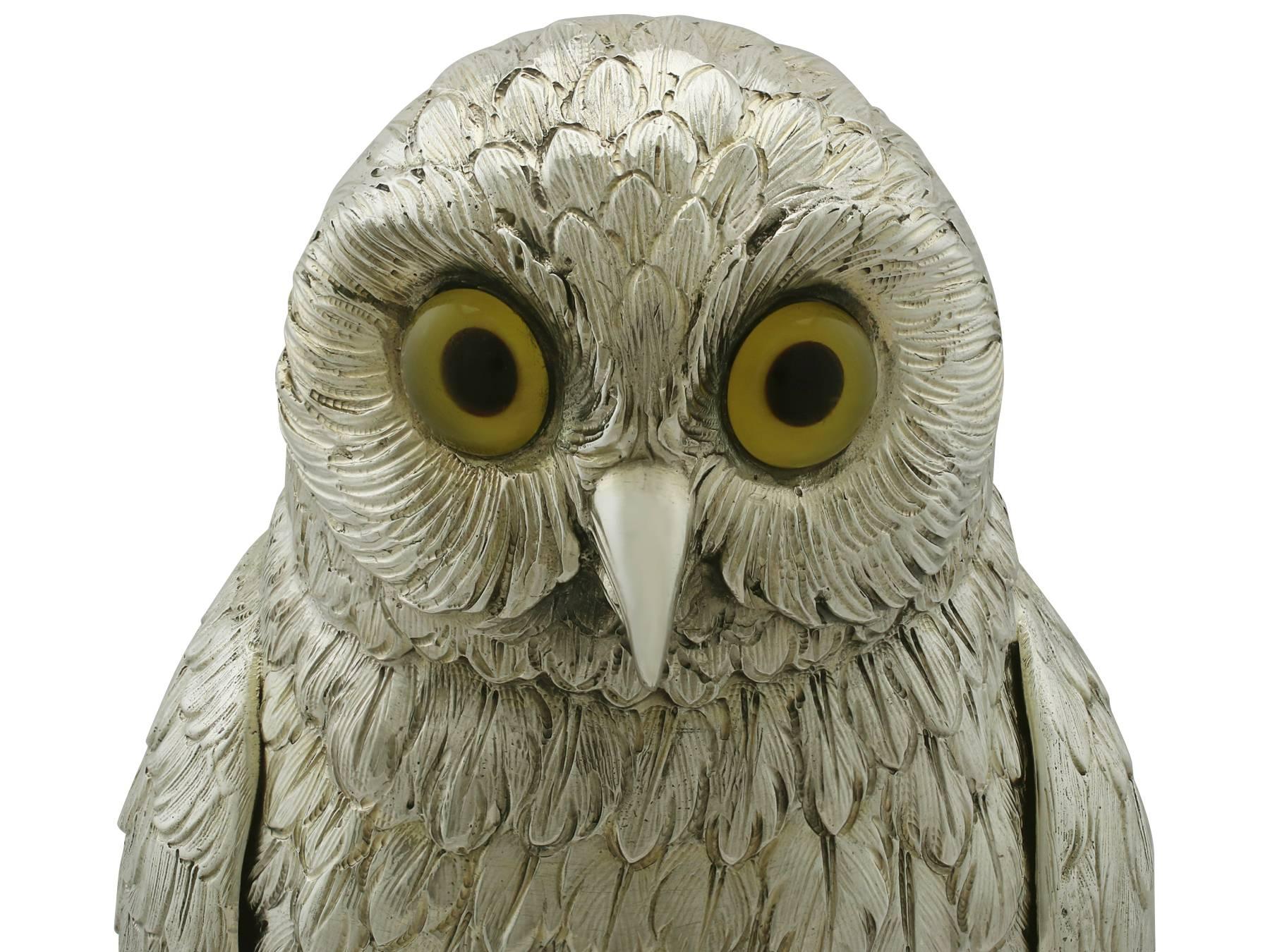 silver owl images