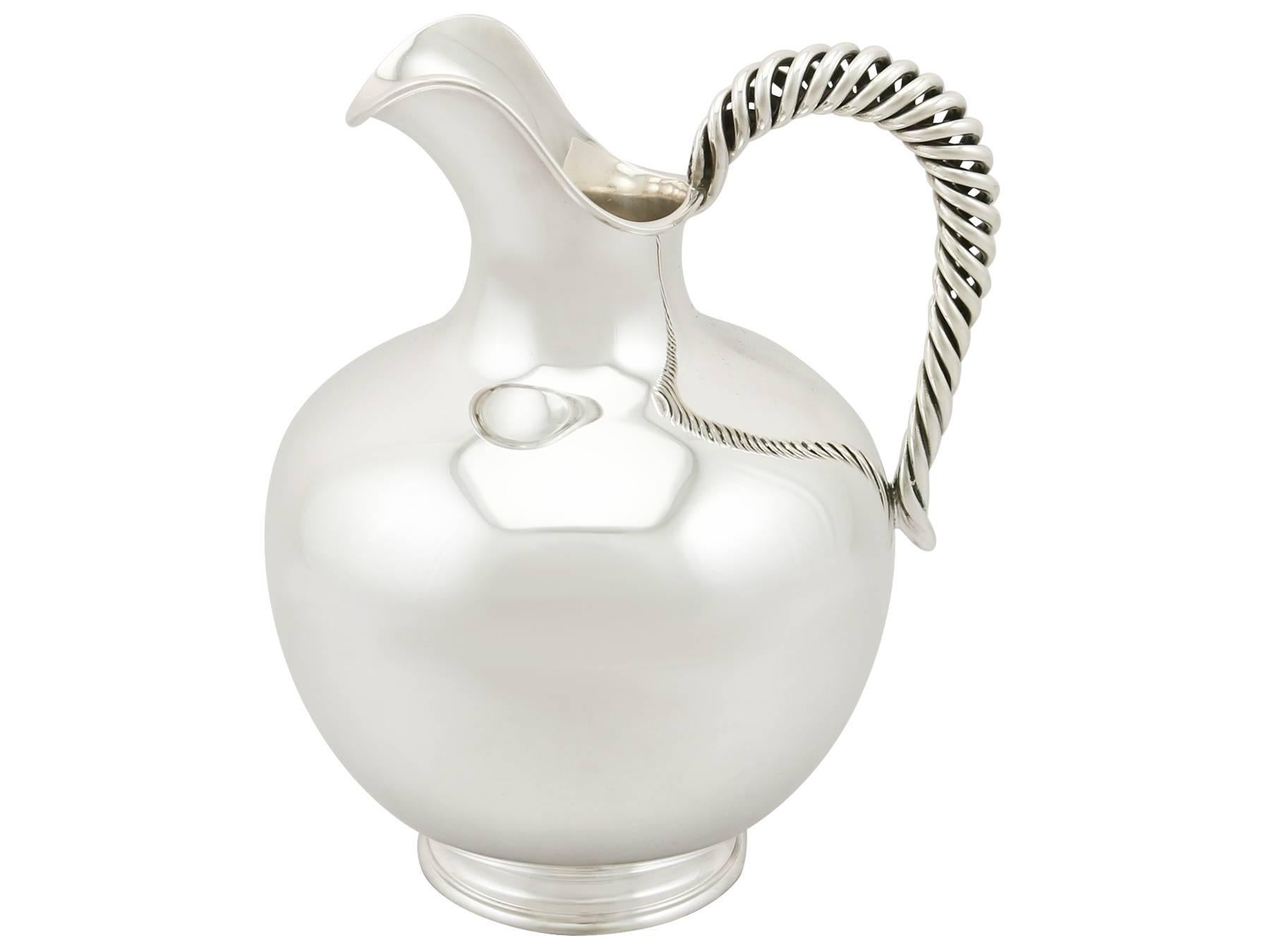 silver jug