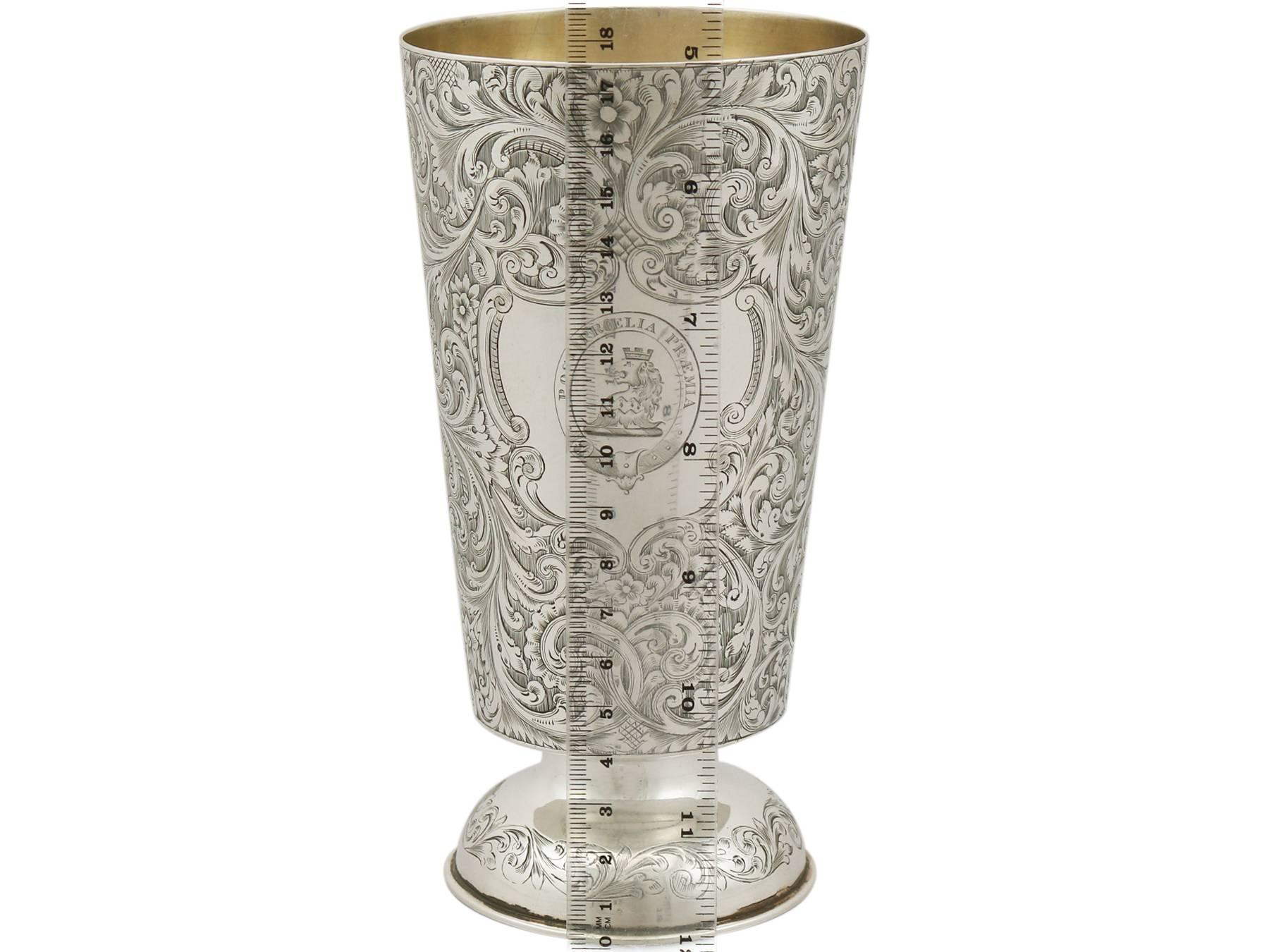 1870s, Indian Silver Vase 2
