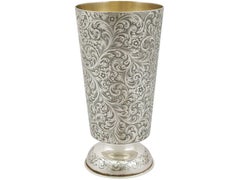 1870s, Indian Silver Vase
