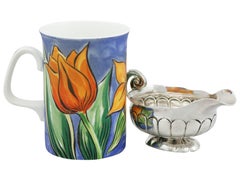 Antique 1730s George II Sterling Silver Cream Boat