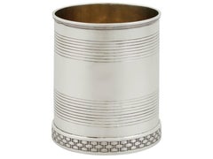 1809 Antique Sterling Silver Christening Mug