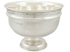 Antique 1920s Sterling Silver Presentation Bowl