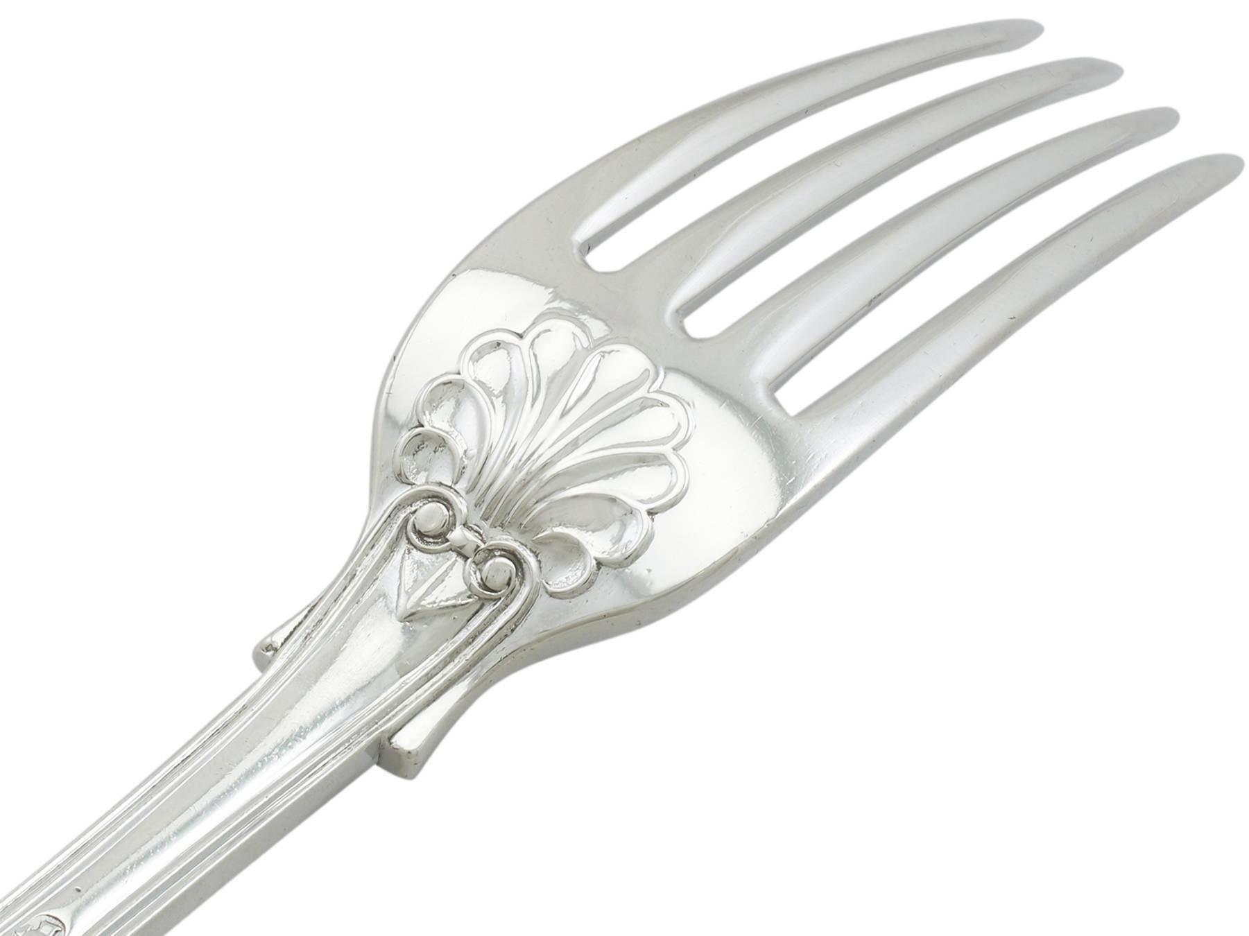 Sterling Silver Canteen of Cutlery for 18 Persons by William Eaton 2