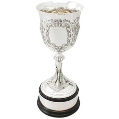 Victorian Sterling Silver Presentation Trophy