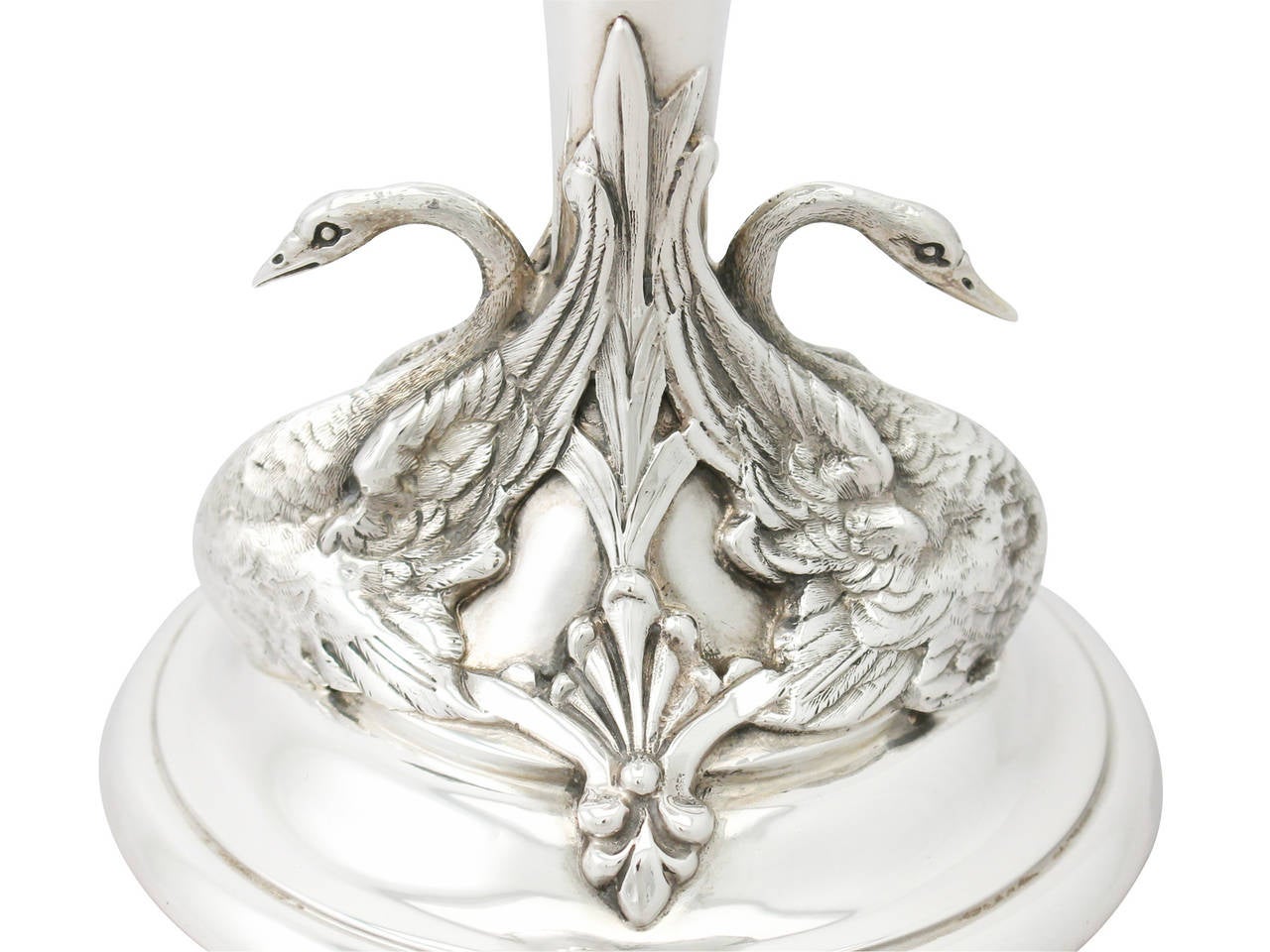 Mid-19th Century Victorian Sterling Silver Presentation Trophy