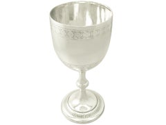 Antique Victorian Sterling Silver Presentation Cup