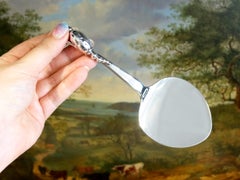 Georg Jensen Vintage 1970s Danish Sterling Silver Server