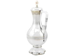 Victorian Sterling Silver Communion Set by Thomas Pratt, 1871, UK