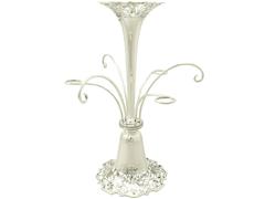 Sterling Silver Epergne or Centrepiece, Antique Edwardian