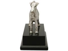 Sterling Silver Airedale Terrier Presentation Model