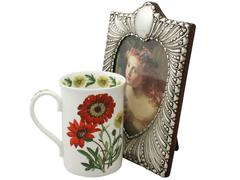 Sterling Silver Photograph Frame - Antique Victorian